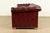 Hancock & Moore Style English Oxblood Tufted Leather Chesterfield Sofa | Circa 1980s For Sale - Image 12 of 15