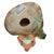 1950s Mid 20th Century Hawaiian Man in Blue Trucks W/ Gold Machete Ceramic Sculpture 14" For Sale - Image 5 of 5
