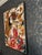 Abstract Large Signed Vintage Figurative Abstract Portrait Painting of Woman in Headdress For Sale - Image 3 of 5
