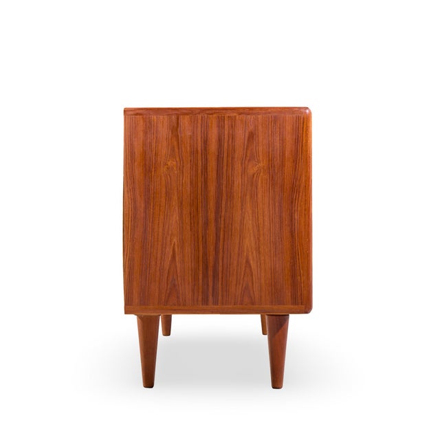 Mid 20th Century Hp Hansen Mid Century Danish Teak Credenza For Sale - Image 5 of 13
