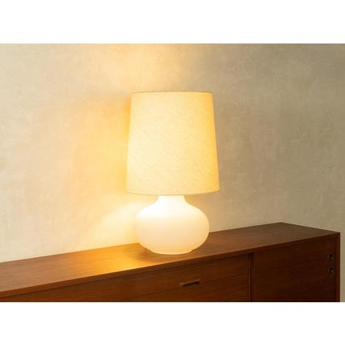 Table Lamp in Opal Glass by Heinz Josef Ohm for Glashütte Limburg, 1970s For Sale - Image 4 of 12