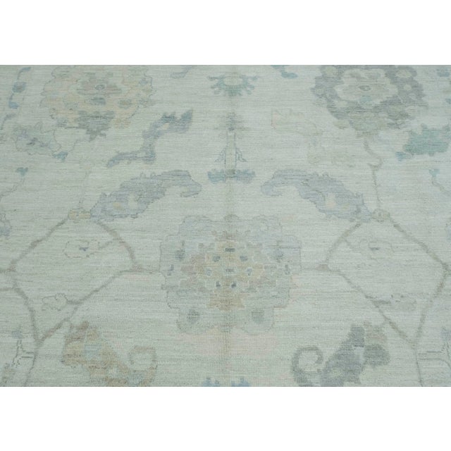 Turkish Oushak Rug 8'9" x 12' #18702 For Sale In Houston - Image 6 of 8
