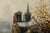 Wood 1978 Signed Mile Paris Street Scene Original Oil Painting, Framed For Sale - Image 7 of 12