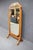 Early 20th Century Aimone Mahogany & Satinwood Cheval Mirror For Sale - Image 5 of 10