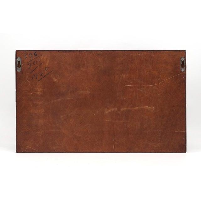 Wood 1960s Mid Century Twenty Drawer Rosewood Wall Cabinet For Sale - Image 7 of 8