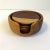 African Handmade Wood Coaster Set Acacia Wood Set of 6 For Sale - Image 3 of 10