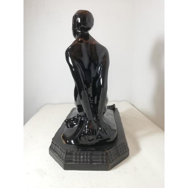 Figurative Ceramic Sculpture by Riccardo Gatti, Faenza, Italy, 1930s For Sale - Image 18 of 18