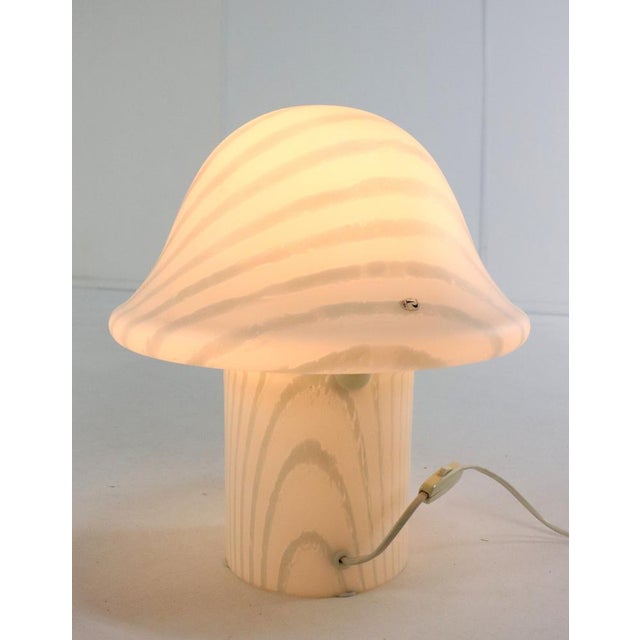 Zebra Mushroom Table Lamp from Peill & Putzler, 1970s For Sale - Image 3 of 7