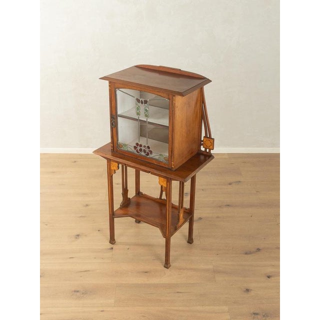 Art Nouveau Display Cabinet, 1900s For Sale - Image 4 of 8