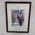 1990s Ruth Beeve Jan's Flowers Framed Watercolor, Circa 1996 For Sale - Image 5 of 12