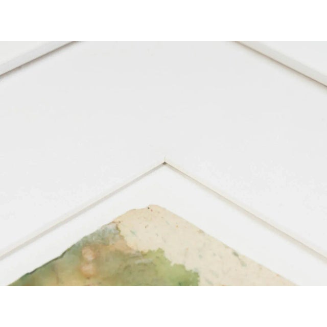 Walter Habdank, Vulkanisch, Watercolor on Paper, Framed For Sale - Image 9 of 11