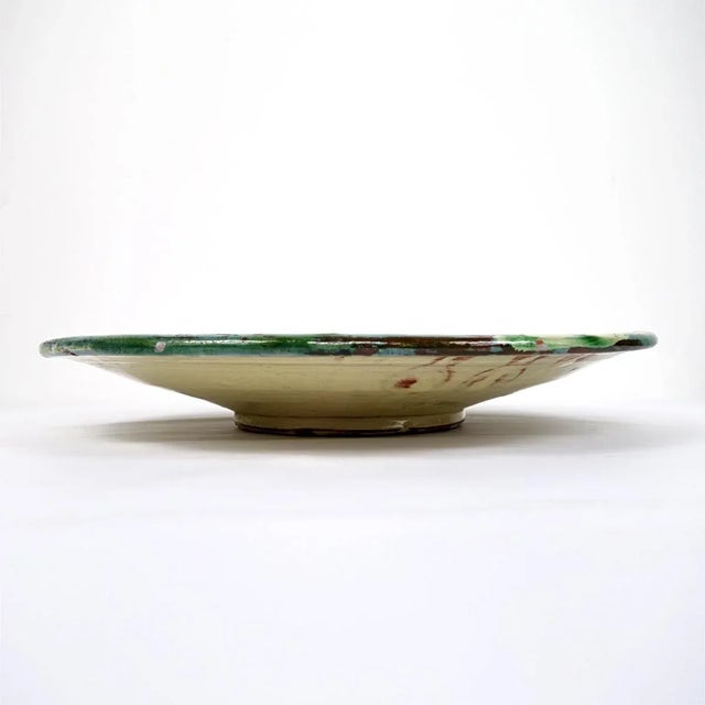 Ceramic Wall Plate with Fish Decor by Puigdemont For Sale - Image 6 of 9