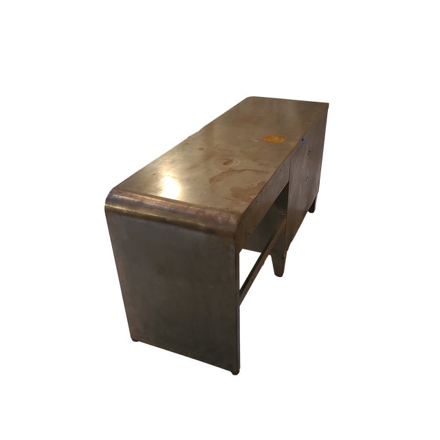 Mid 20th Century Mid-Century Modern Industrial Desk by Norman Bel Geddes For Sale - Image 5 of 9