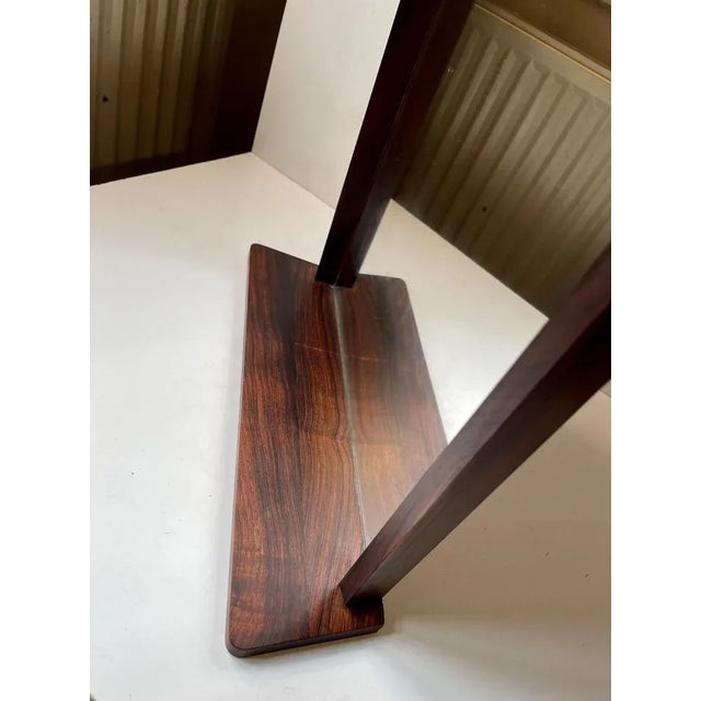 Well made framed Danish wall mirror with underlying shelf. Practical in your entrance hall, wardrobe or bath room. It made...