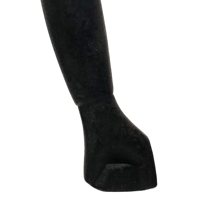 Art Deco Soccer Player Patinated Bronze Sculpture Germany, ca. 1930’s DIMENSIONS Height: 9.5 inches Width: 6.75 inches...