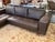 Gamma Arredamenti Quattro Leather Sectional With Chaise Lounge For Sale - Image 4 of 12