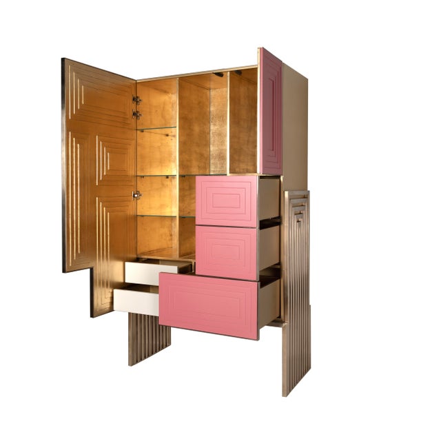 Contemporary Venezia Cabinet by Malabar For Sale - Image 3 of 18