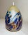 1990s Hand Blown Maytum Studio Art Glass Iridescent Aurene Egg Shaped Oil Lamp Vase For Sale - Image 9 of 14