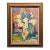 David Burliuk - Vibrant Floral Still Life in Vase– 1950s Oil Painting For Sale