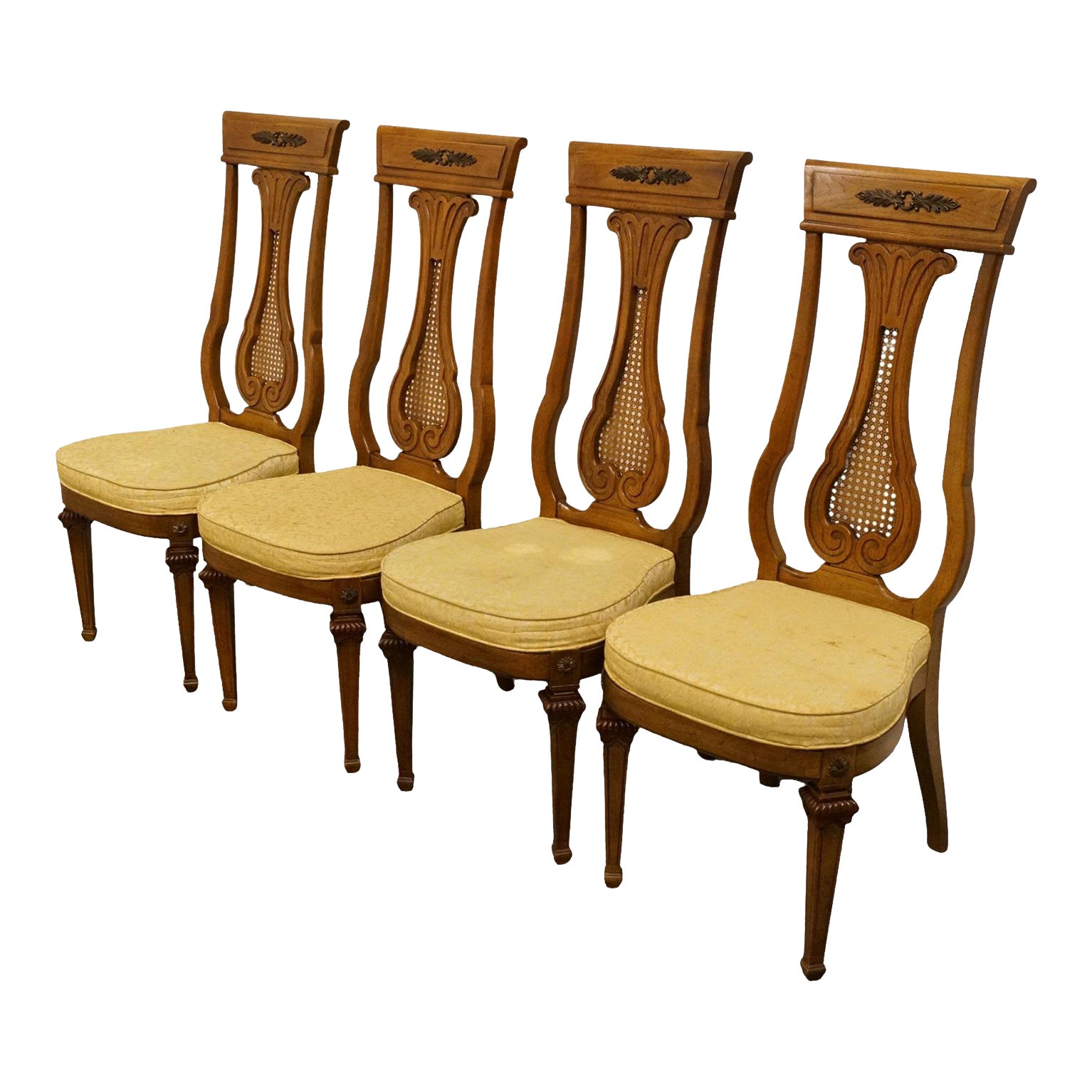Set of 4 Thomasville Furniture Villa d'Este Collection Italian