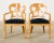 Mid 20th Century Set of Twelve Viennese Biedermeier Style Burl Maple Dining Chairs For Sale - Image 5 of 18