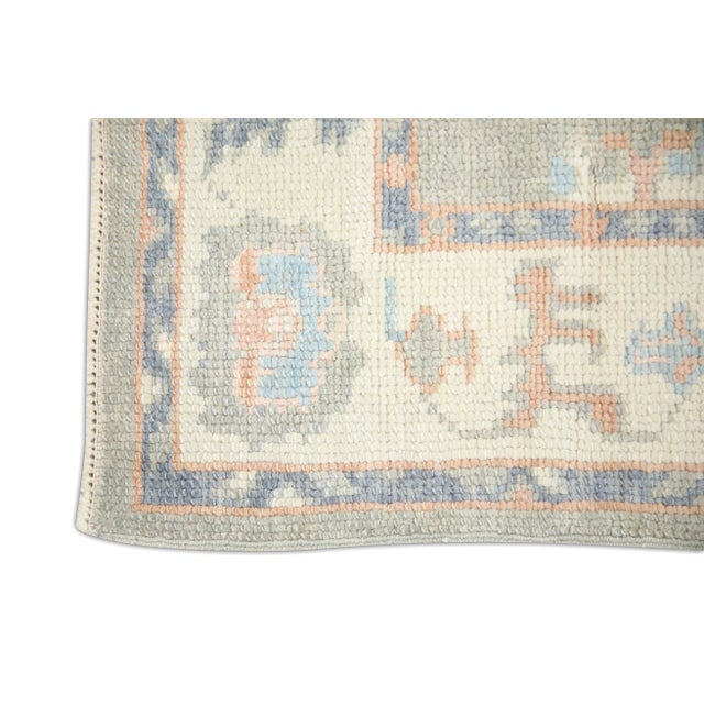 Turkish Modern Turkish Oushak Rug 2'11" x 4'9" For Sale - Image 3 of 6