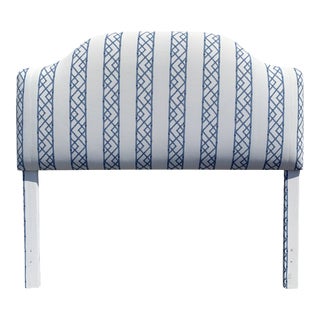 Palm Beach Regency Queen Upholstered Headboard For Sale