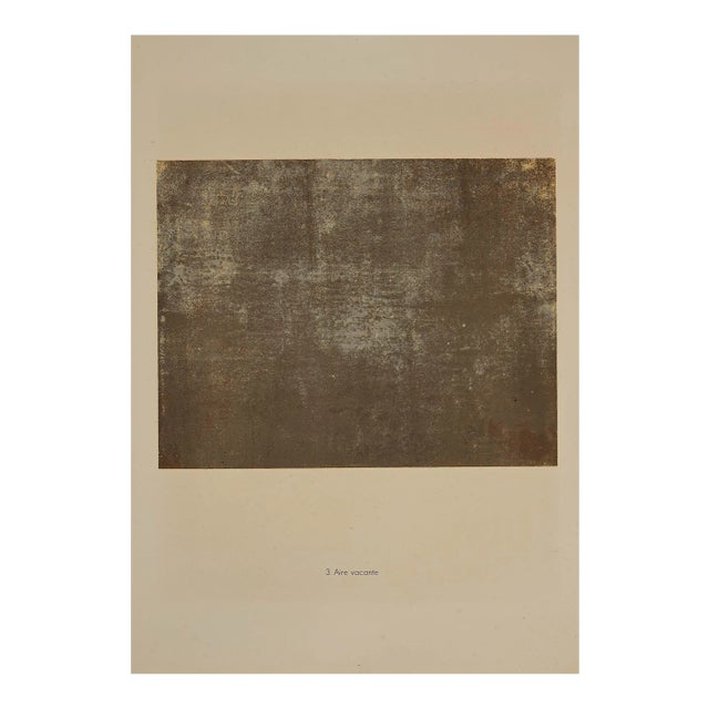 Jean Dubuffet - Vacant Area - Original Lithograph - 1959 For Sale