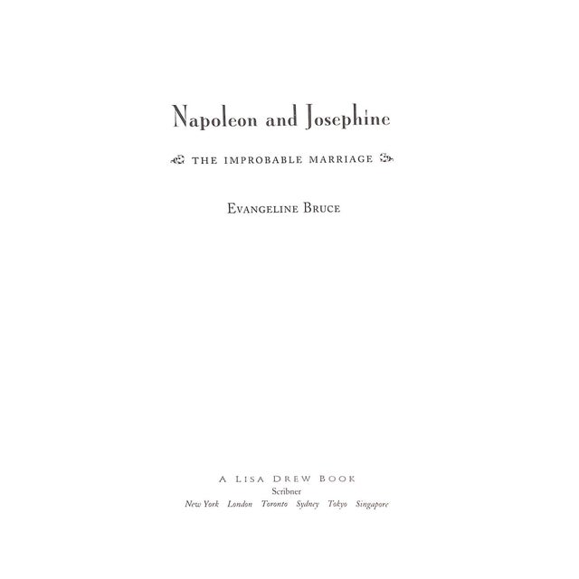Traditional "Napoleon and Josephine: The Improbable Marriage" 1995 Bruce, Evangeline For Sale - Image 3 of 9