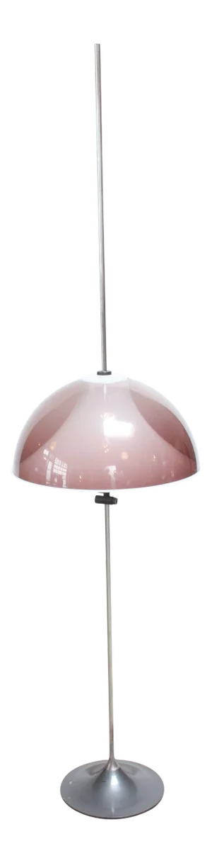 Italian Modern Adjustable Floor Lamp Attributed to Gino Sarfatti