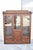 Antique Eastlake Victorian Walnut Wavy Glass Triple Bookcase Display Cabinet For Sale - Image 13 of 13