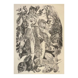 1960s Adam and Eve Lithograph For Sale