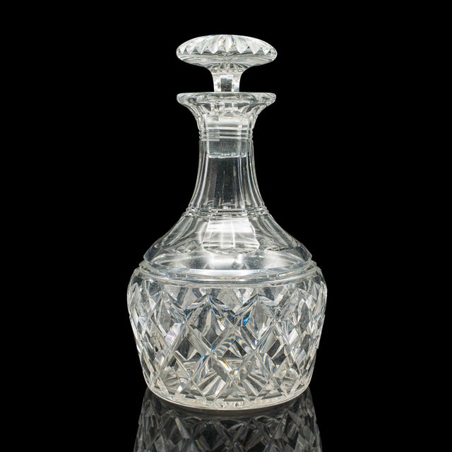 1950's Vintage Brandy Decanter For Sale - Image 4 of 12