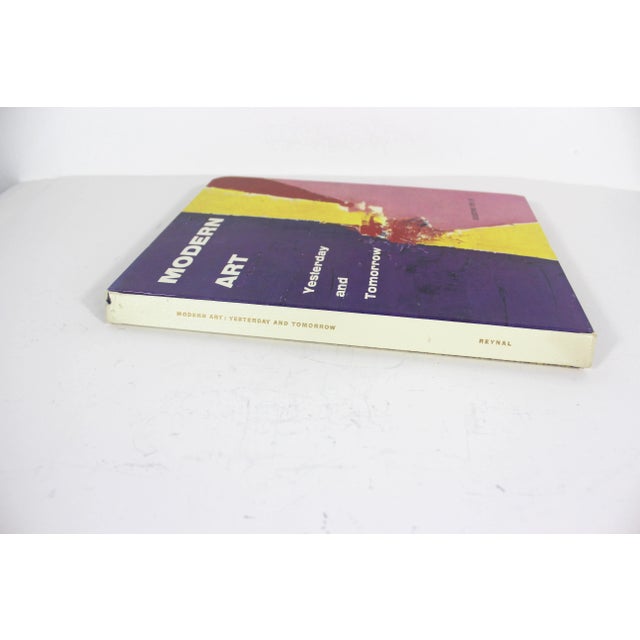 Modern Art Yesterday and Tomorrow Selective Eye IV 1960 Reynal Hardcover coffee table art book without jacket. Good...