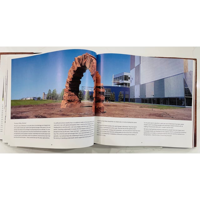 Coffee Table Book - "Time" by Andy Goldsworthy - Large Hardcover in Earth Tones For Sale - Image 9 of 12