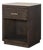 Century Furniture Monterey Small Nightstand & Stone-Dark For Sale