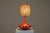 Orange Ceramic Table Lamp, 1970s For Sale - Image 9 of 14