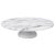Marble Lazy Susan Tall, White For Sale - Image 4 of 4