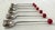 1920's Art Deco Silverplate Cocktail Muddling Spoons Made in England- Set of 6 in Box For Sale - Image 9 of 18
