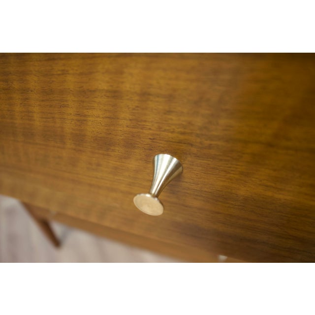 Brown Mid-Century Chest of Drawers in Walnut from Younger, 1960s For Sale - Image 8 of 9