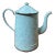 Vintage French Enamelware Coffee Pot For Sale