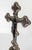 Early 20th Century Continental European Gothic Revival Metal Crucifix For Sale - Image 9 of 13