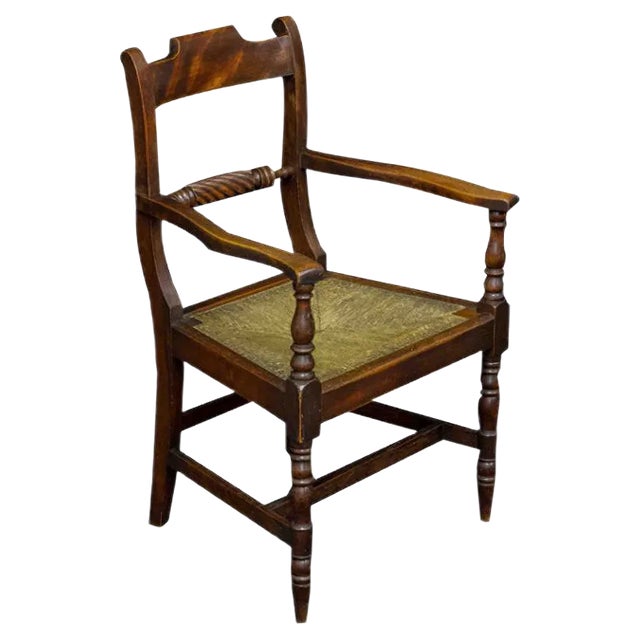 Provincial Regency Armchair For Sale