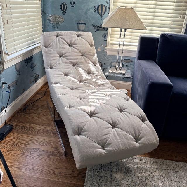 Restoration Hardware Royce Chaise For Sale In Washington DC - Image 6 of 8