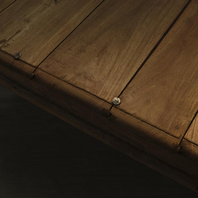 Vintage Indian Teak Coffee Table, 1960s For Sale - Image 16 of 18