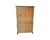 Vintage 1950 Petite Mahogany Breakfront China Hutch For Sale - Image 14 of 14