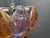 Murano Amber and Lavender Glass Shell Chandelier, Italy 1980s For Sale - Image 3 of 15