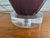Arteriors Home Mottega Purple & Lucite Double Socket Lamp For Sale - Image 4 of 8