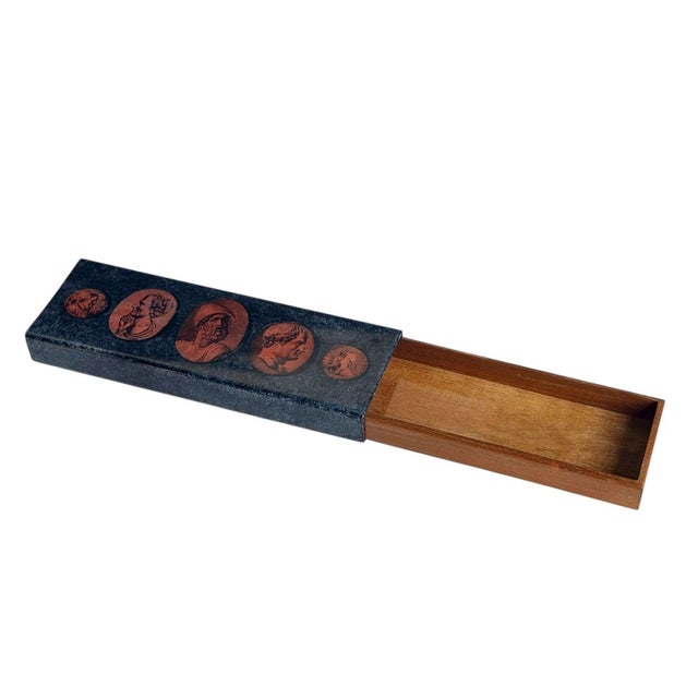 Mid-Century Modern Piero Fornasetti Cigarette Box, 1960 For Sale - Image 3 of 9