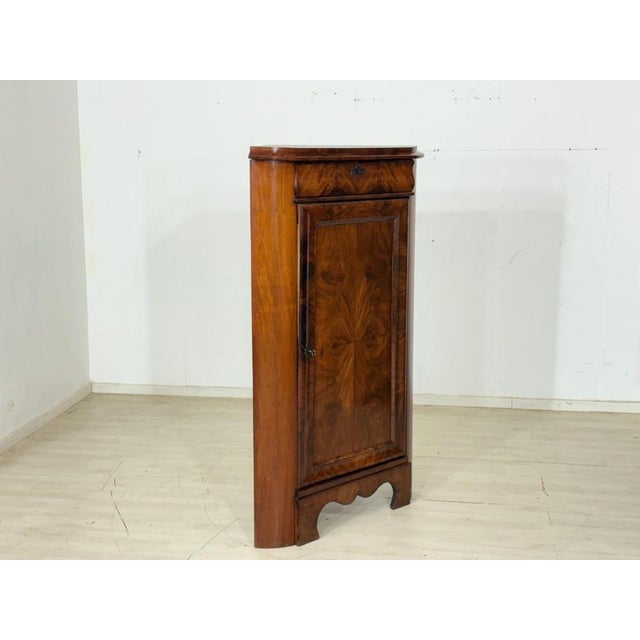 Biedermeier Corner Cabinet, 1880 For Sale - Image 9 of 12